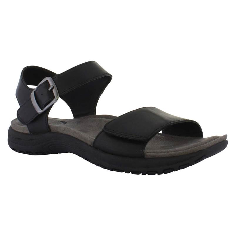 Free Spirit Womens Maine Leather Touch Fasten Sandals-1